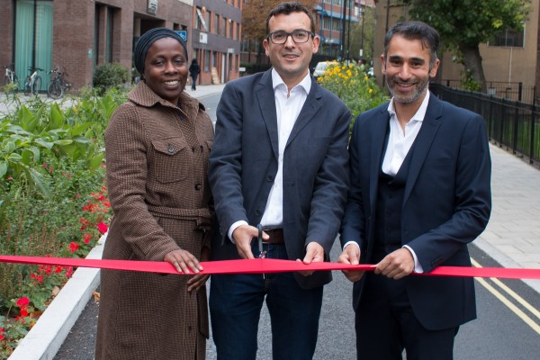 Phase two of the Greening of Vauxhall Walk opens