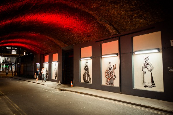 Vauxhall welcomes augmented reality street art by Edward von Lõngus