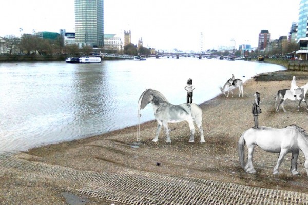 Totally Thames: The Rising Tide by Jason deCaires Taylor