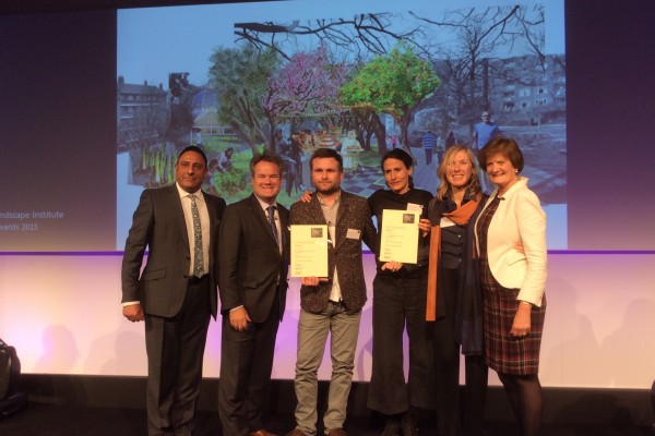 Vauxhall One, Erect Architecture and J&L Gibbons win prestigious Landscape Institute award.
