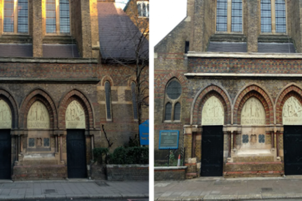 Vauxhall One Cleaning Update: St Peter’s Church and Graffiti